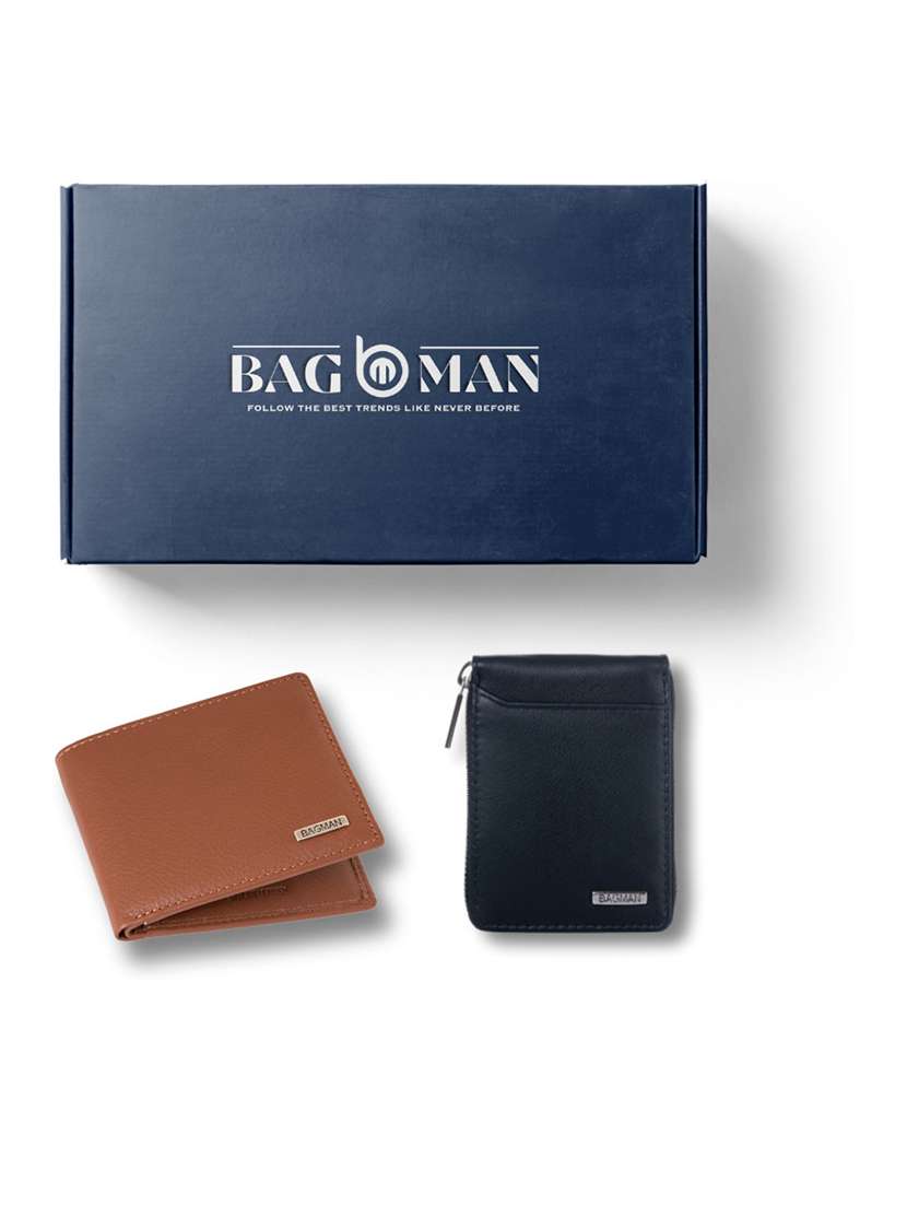 bagman stylish & functional wallet gift set for men