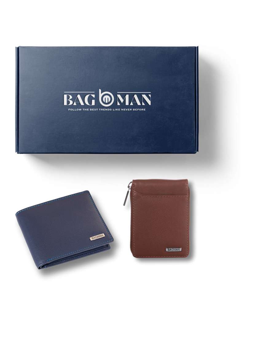 bagman stylish & functional wallet gift set for men