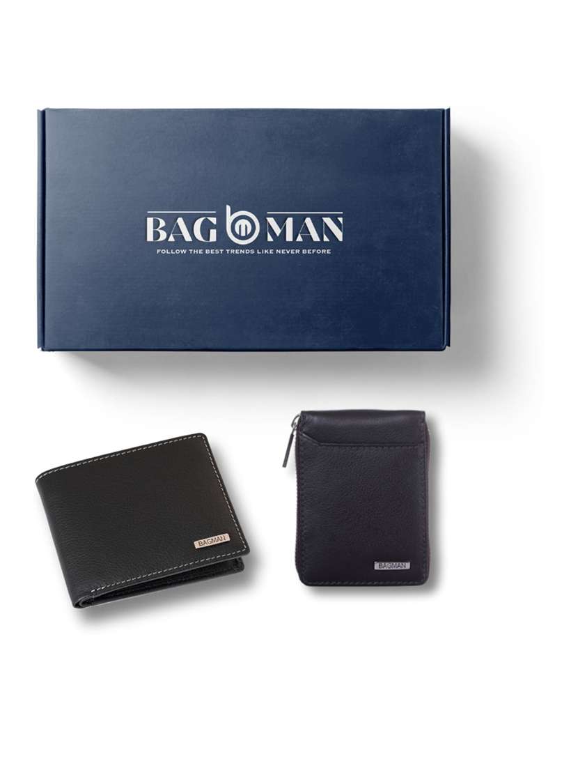 bagman stylish & functional wallet gift set for men