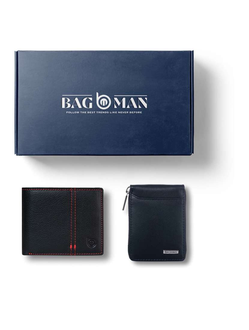 bagman stylish & functional wallet gift set for men