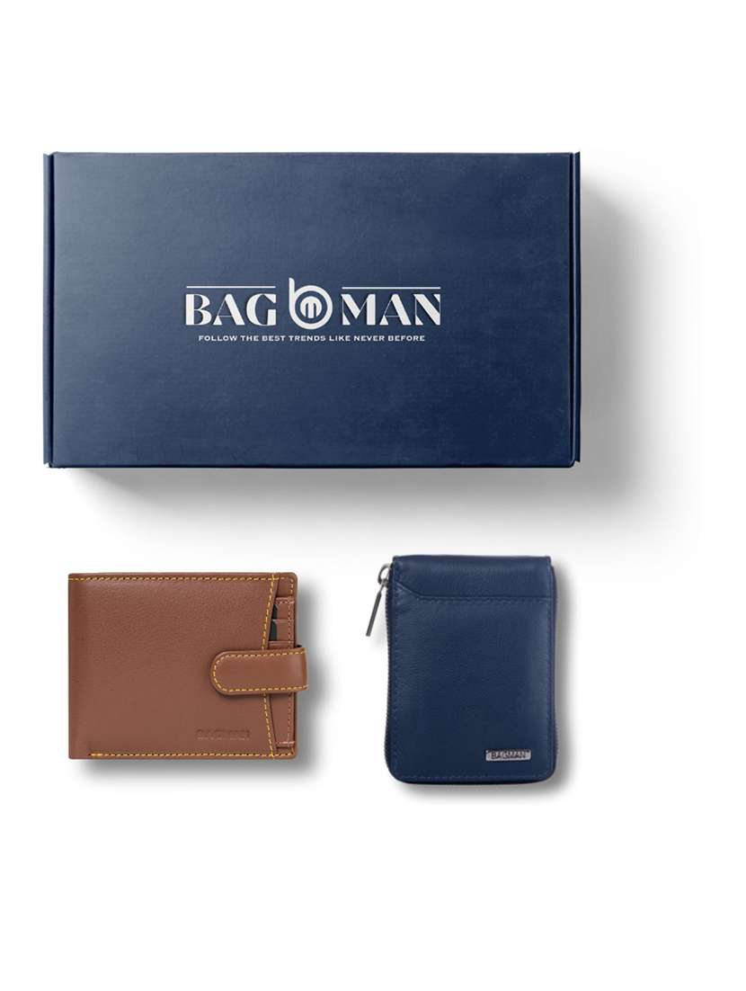 bagman stylish & functional wallet gift set for men