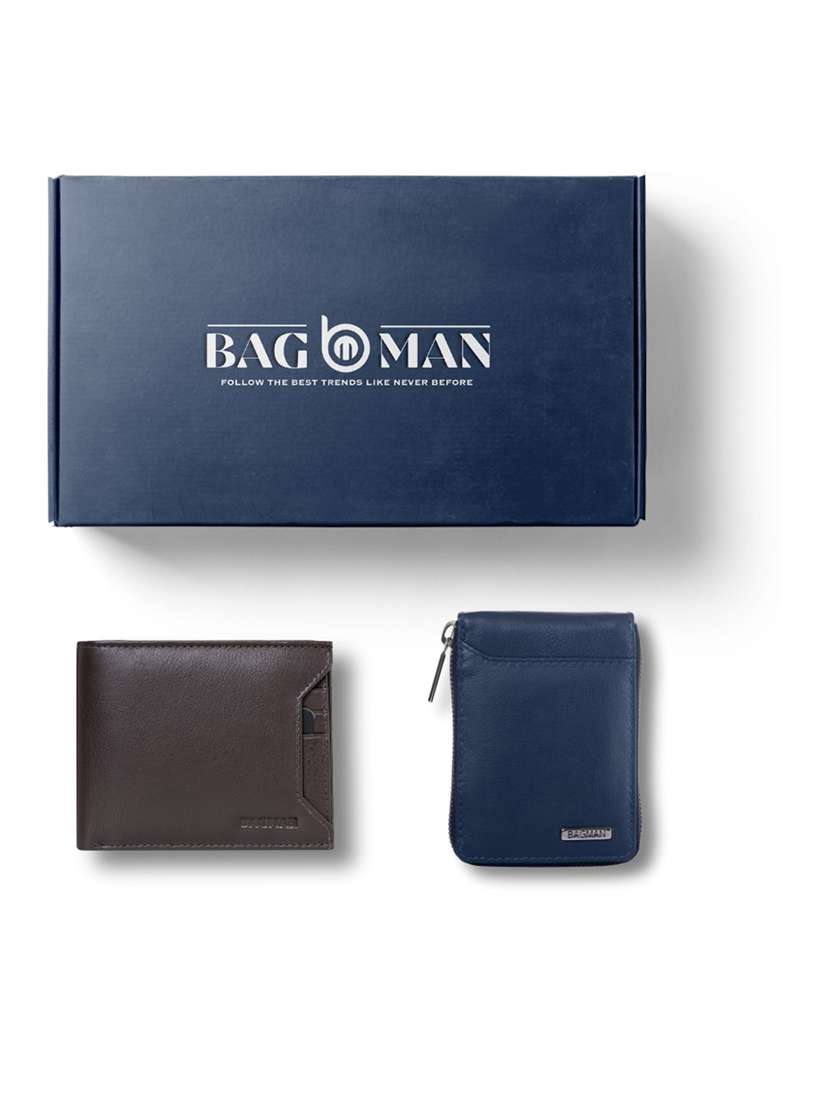 bagman stylish & functional wallet gift set for men