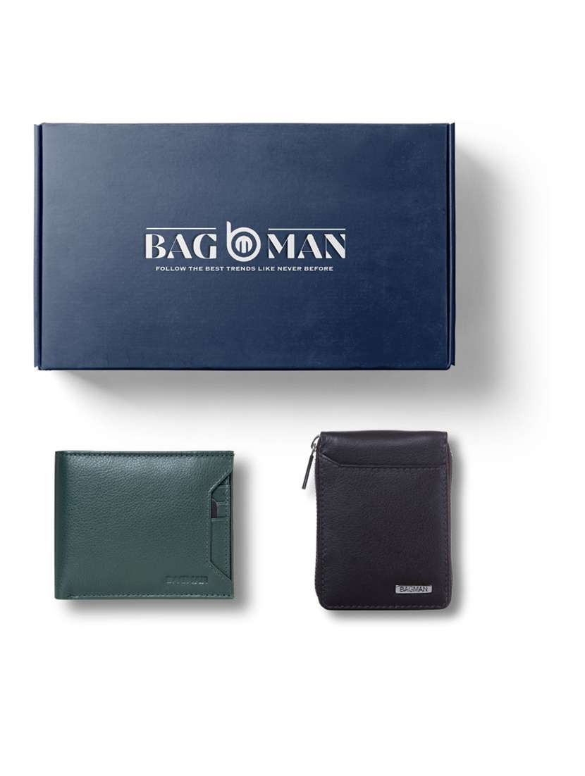 bagman stylish & functional wallet gift set for men