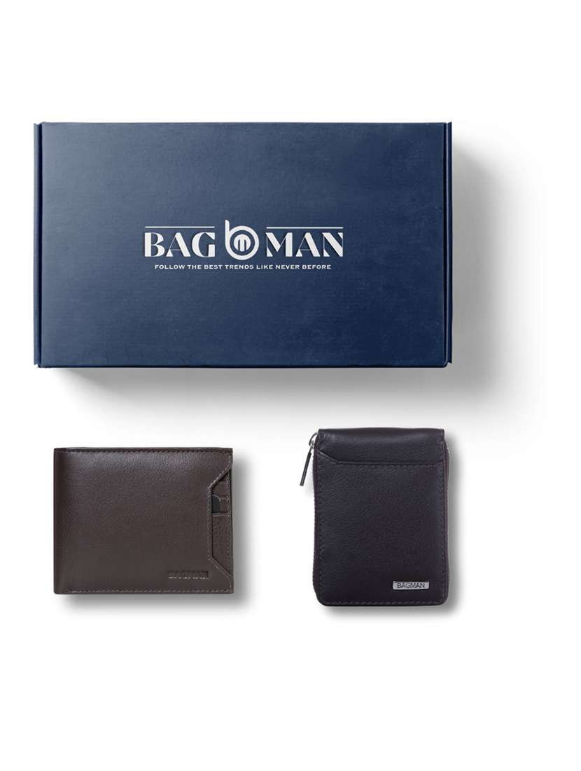 bagman stylish & functional wallet gift set for men