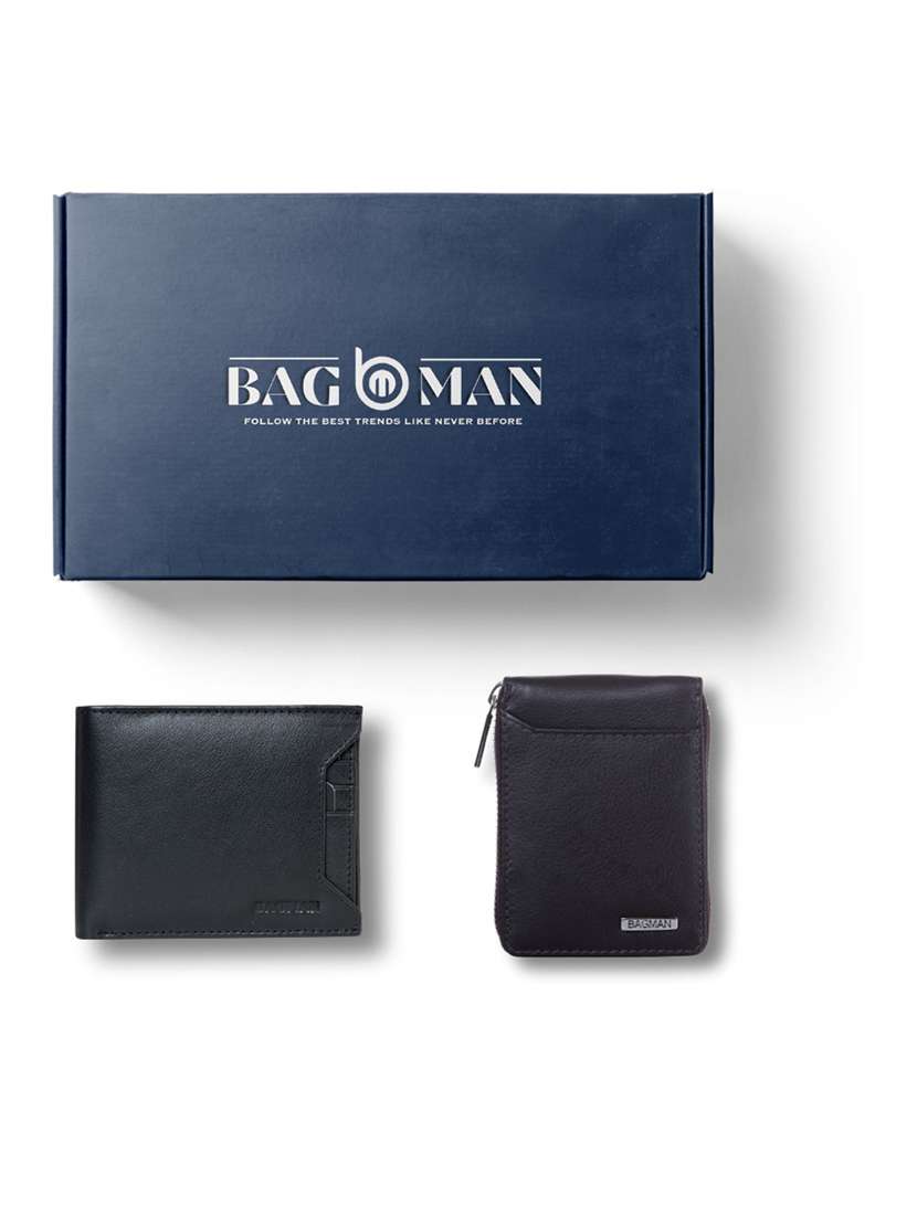bagman stylish & functional wallet gift set for men