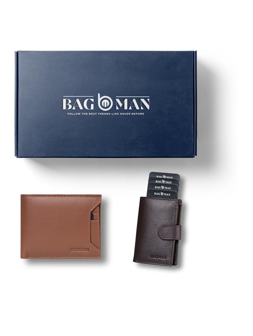 bagman stylish & functional wallet gift set for men - 21726231 -  Zoom Image - 0