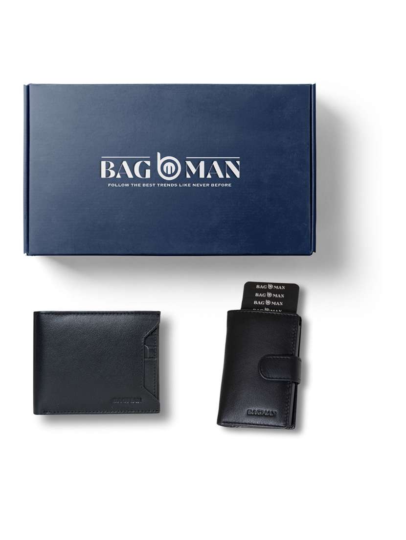 bagman stylish & functional wallet gift set for men