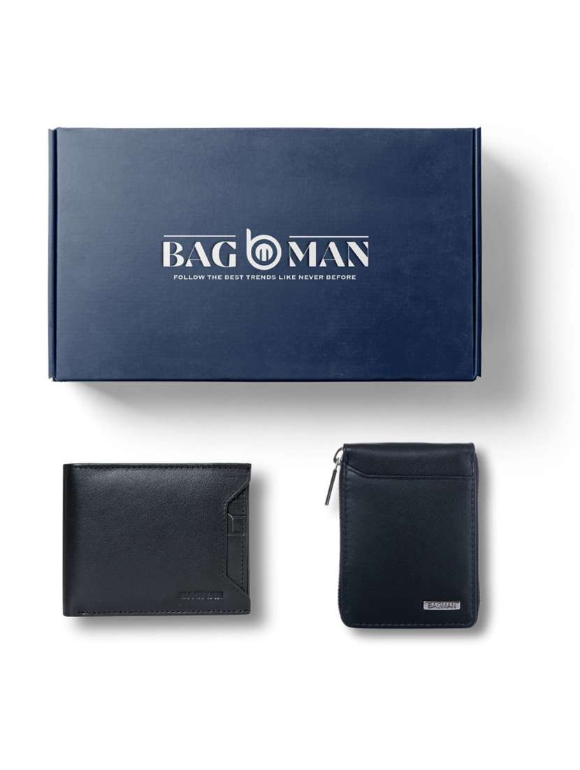 bagman stylish & functional wallet gift set for men