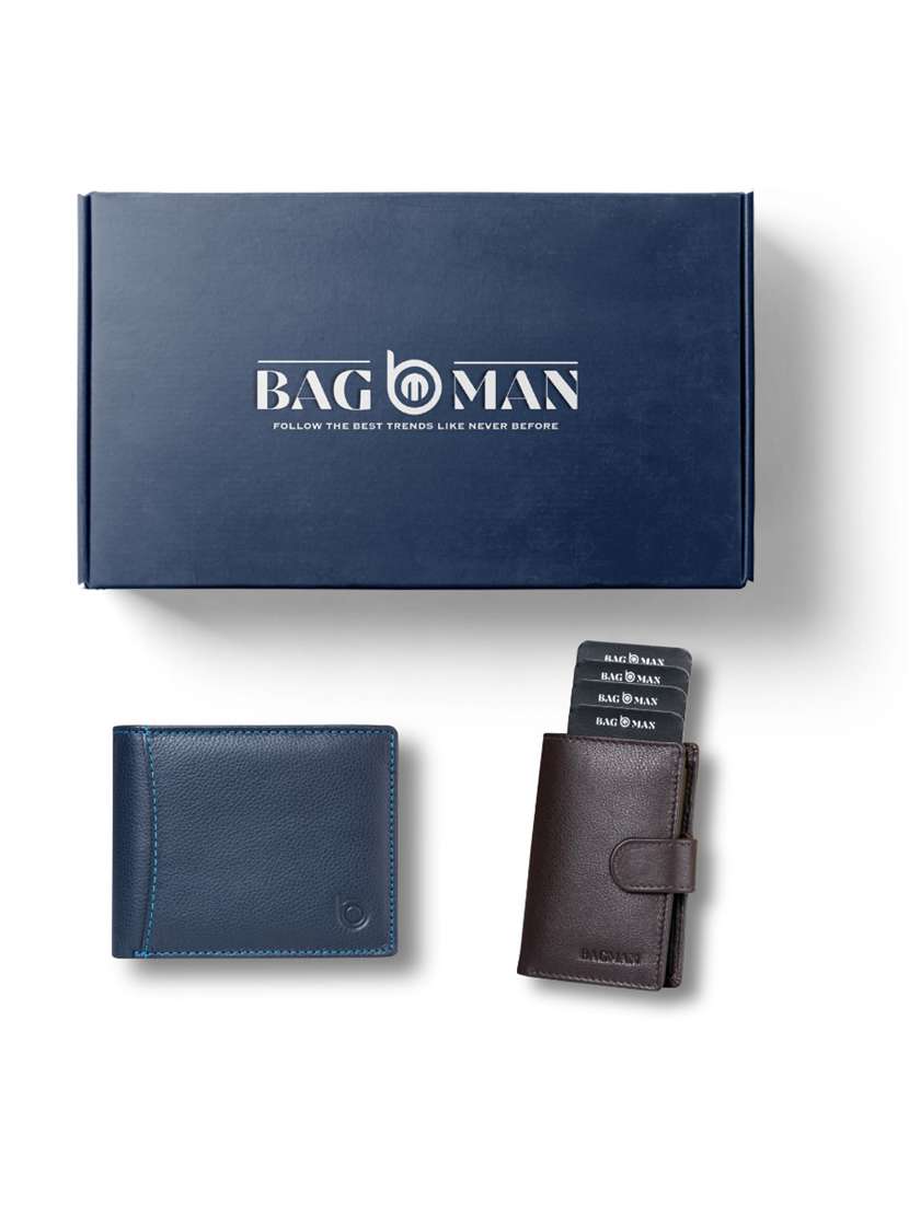 bagman stylish & functional wallet gift set for men