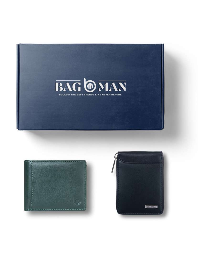 bagman stylish & functional wallet gift set for men