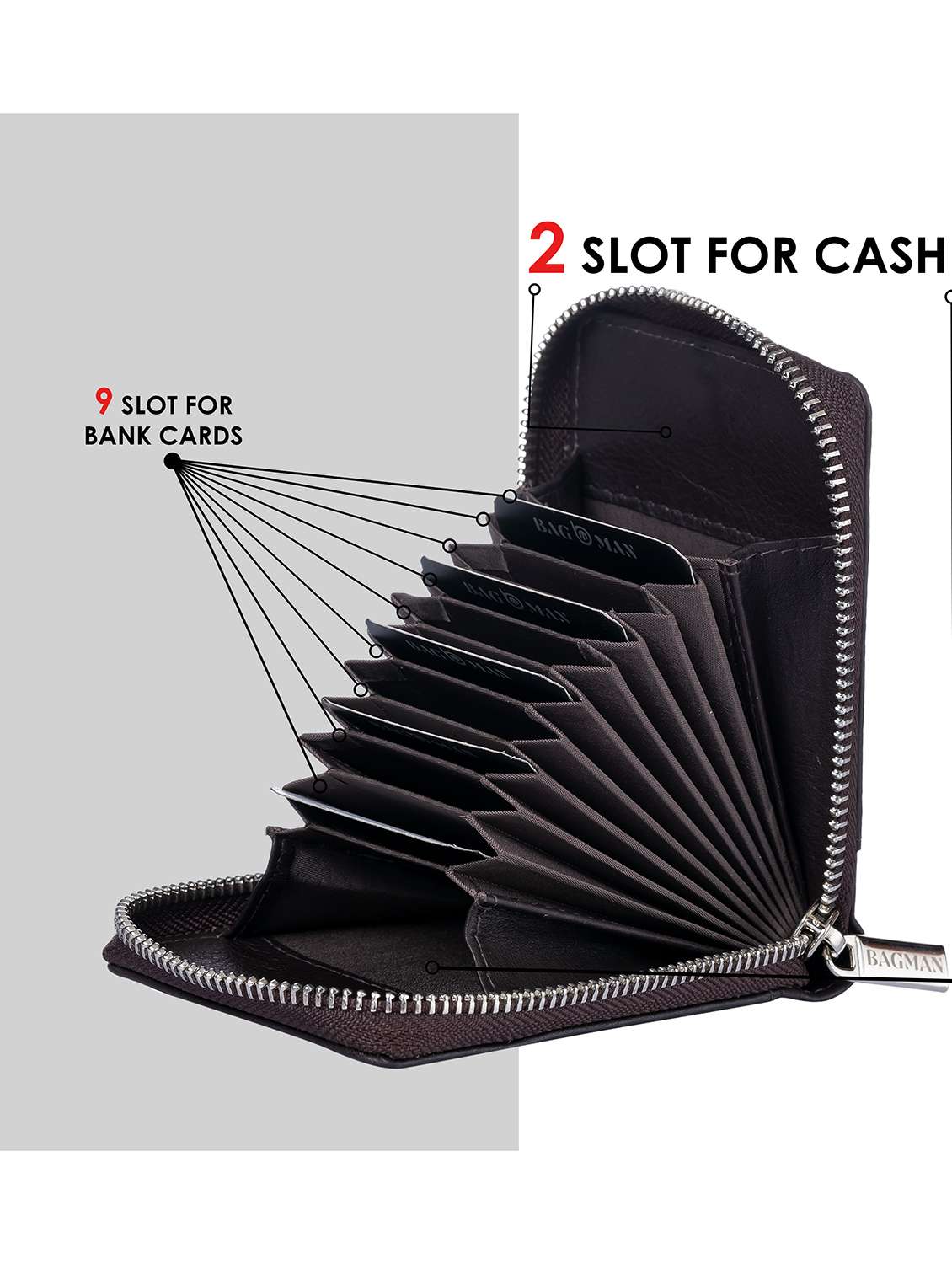 bagman stylish & functional wallet gift set for men - 21726252 -  Standard Image - 3