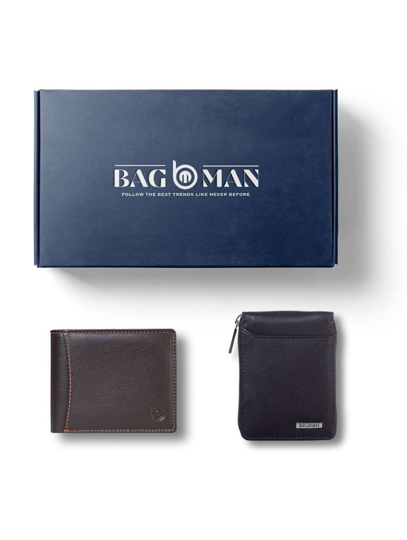 bagman stylish & functional wallet gift set for men
