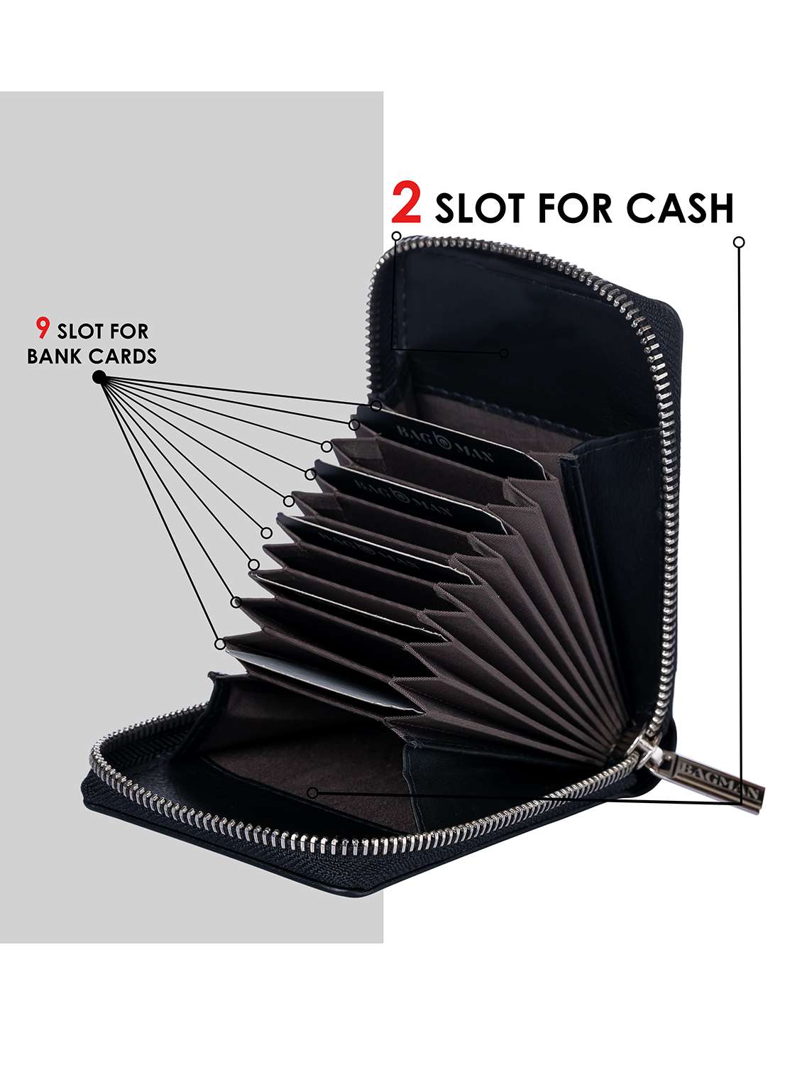 bagman stylish & functional wallet gift set for men - 21726257 -  Standard Image - 3