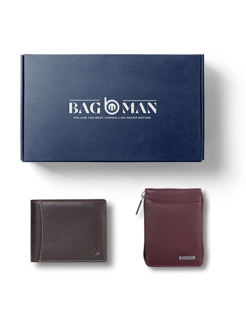 bagman stylish & functional wallet gift set for men - 21726263 -  Zoom Image - 0