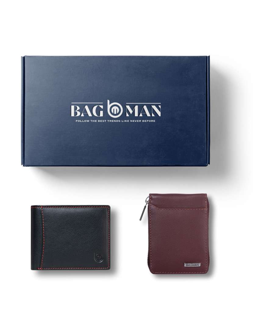 bagman stylish & functional wallet gift set for men - 21726265 -  Zoom Image - 0
