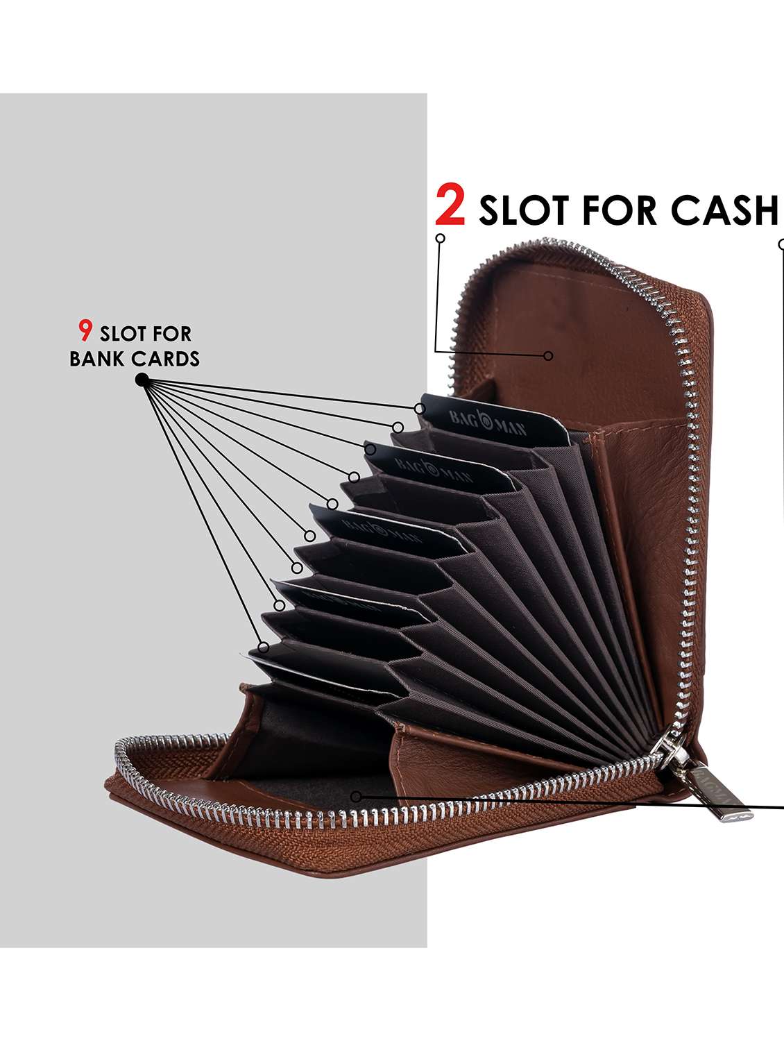 bagman stylish & functional wallet gift set for men - 21726270 -  Standard Image - 3