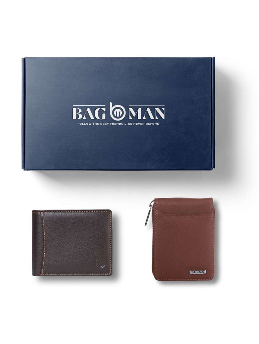 bagman stylish & functional wallet gift set for men