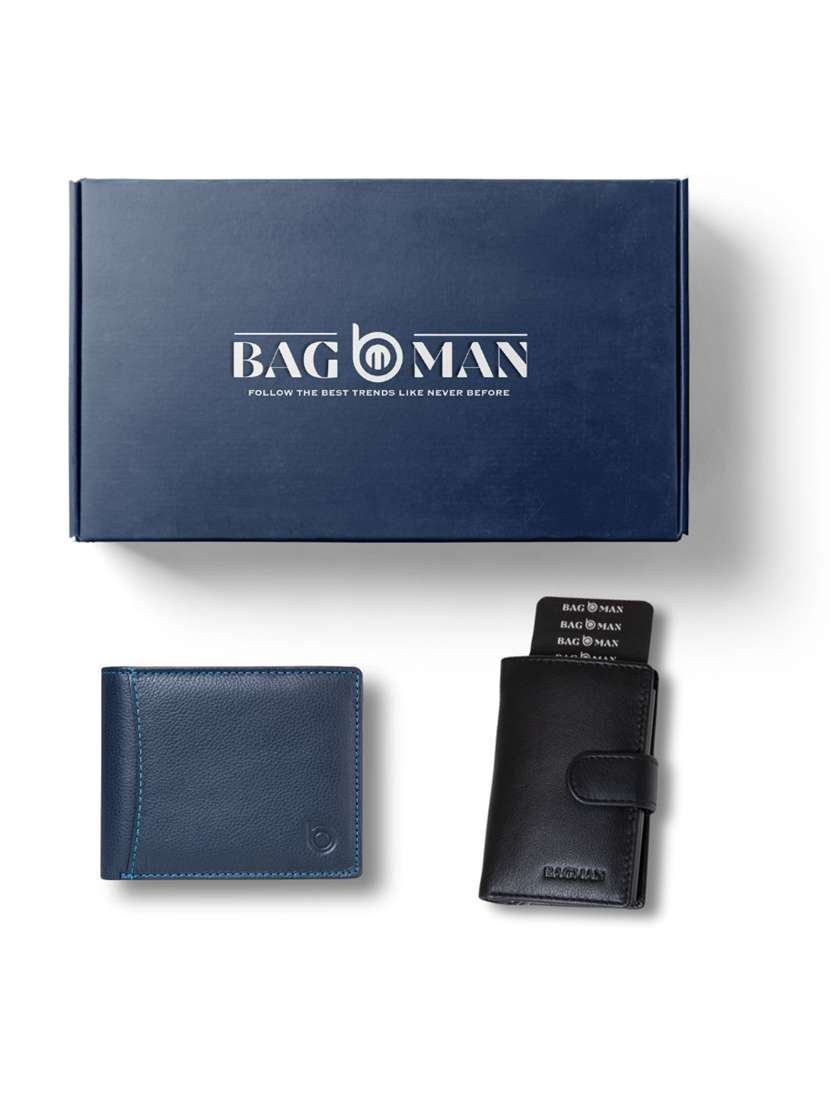 bagman stylish & functional wallet gift set for men