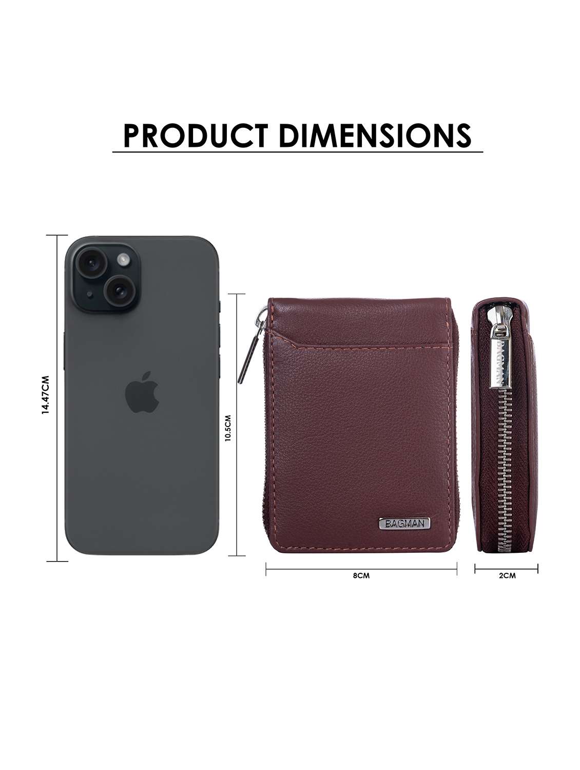 bagman stylish & functional wallet gift set for men - 21726313 -  Standard Image - 3