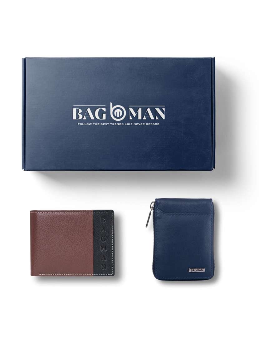 bagman stylish & functional wallet gift set for men