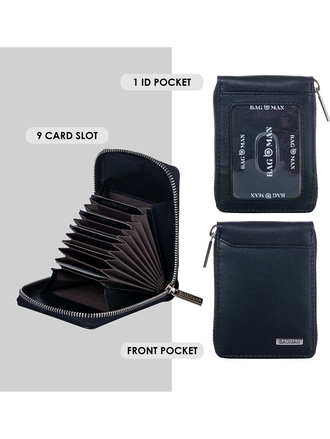 bagman stylish & functional wallet gift set for men - 21726331 -  Standard Image - 3