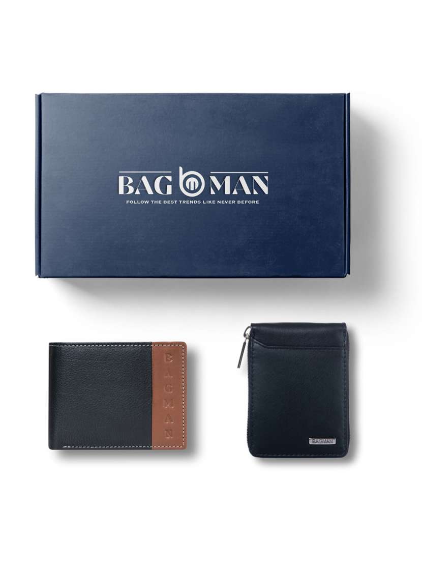 bagman stylish & functional wallet gift set for men