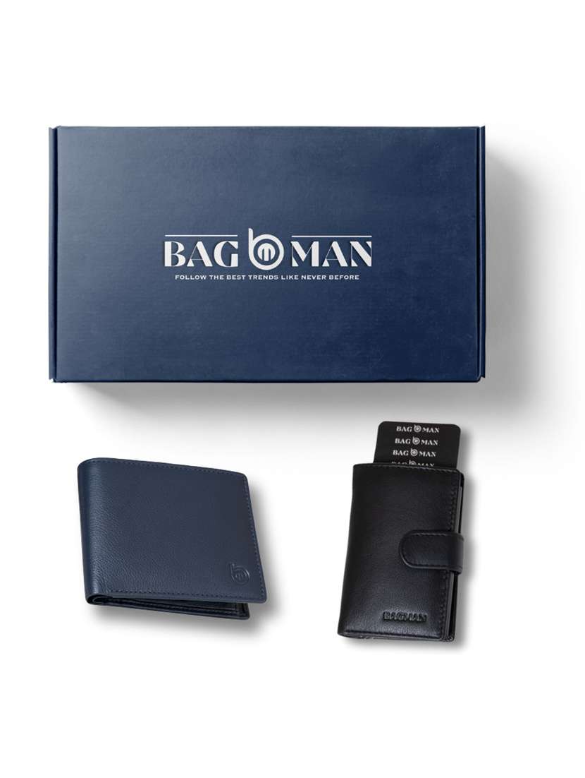 bagman stylish & functional wallet gift set for men