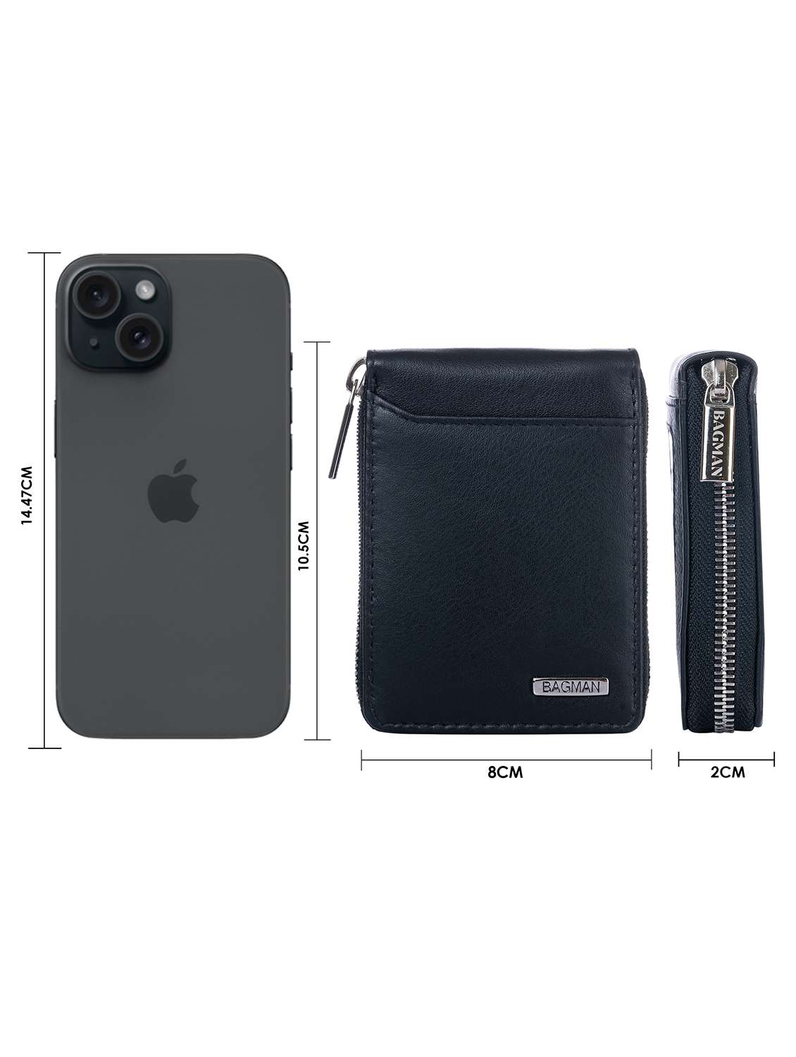 bagman stylish & functional wallet gift set for men - 21726362 -  Standard Image - 3