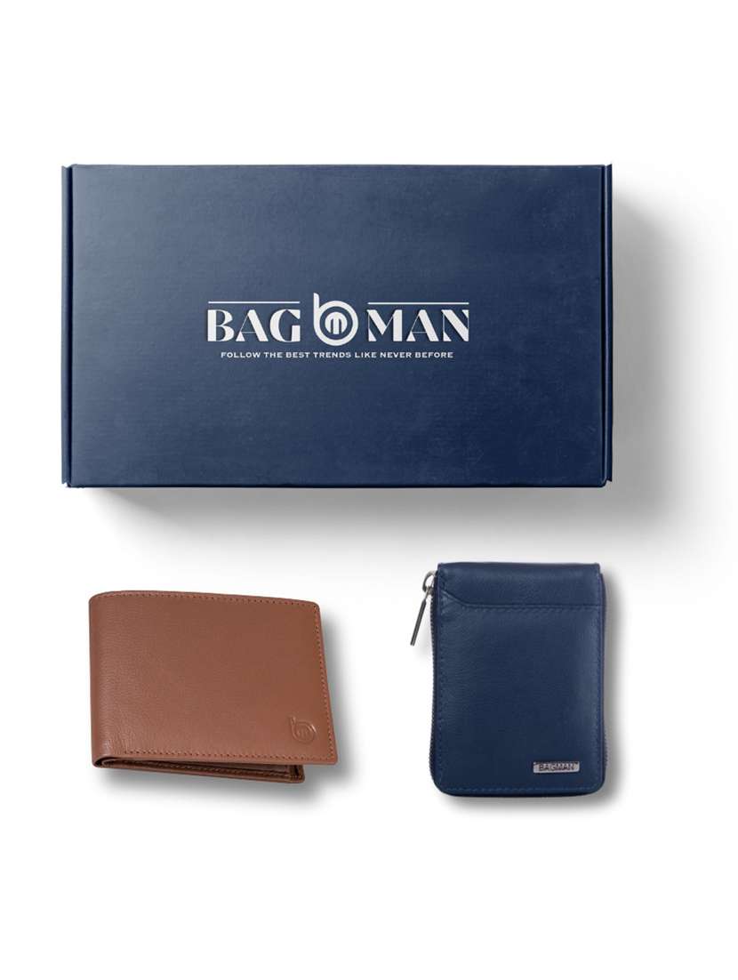 bagman stylish & functional wallet gift set for men - 21726377 -  Zoom Image - 0