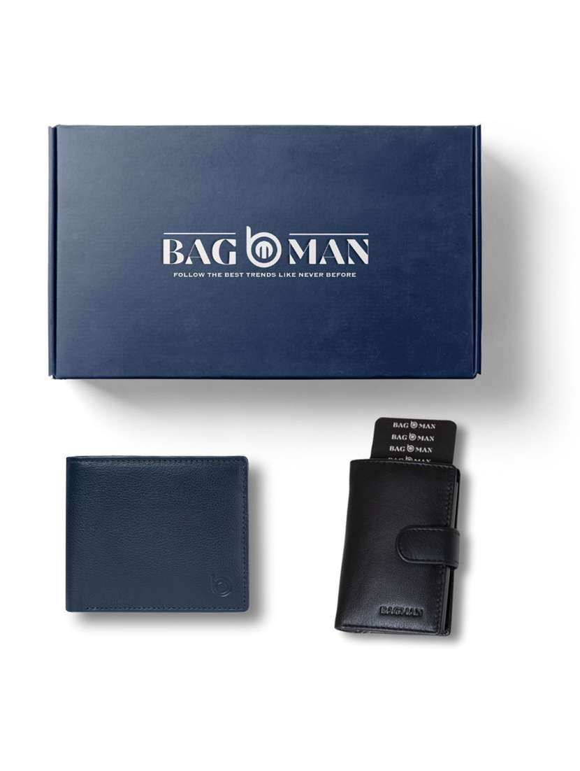 bagman stylish & functional wallet gift set for men