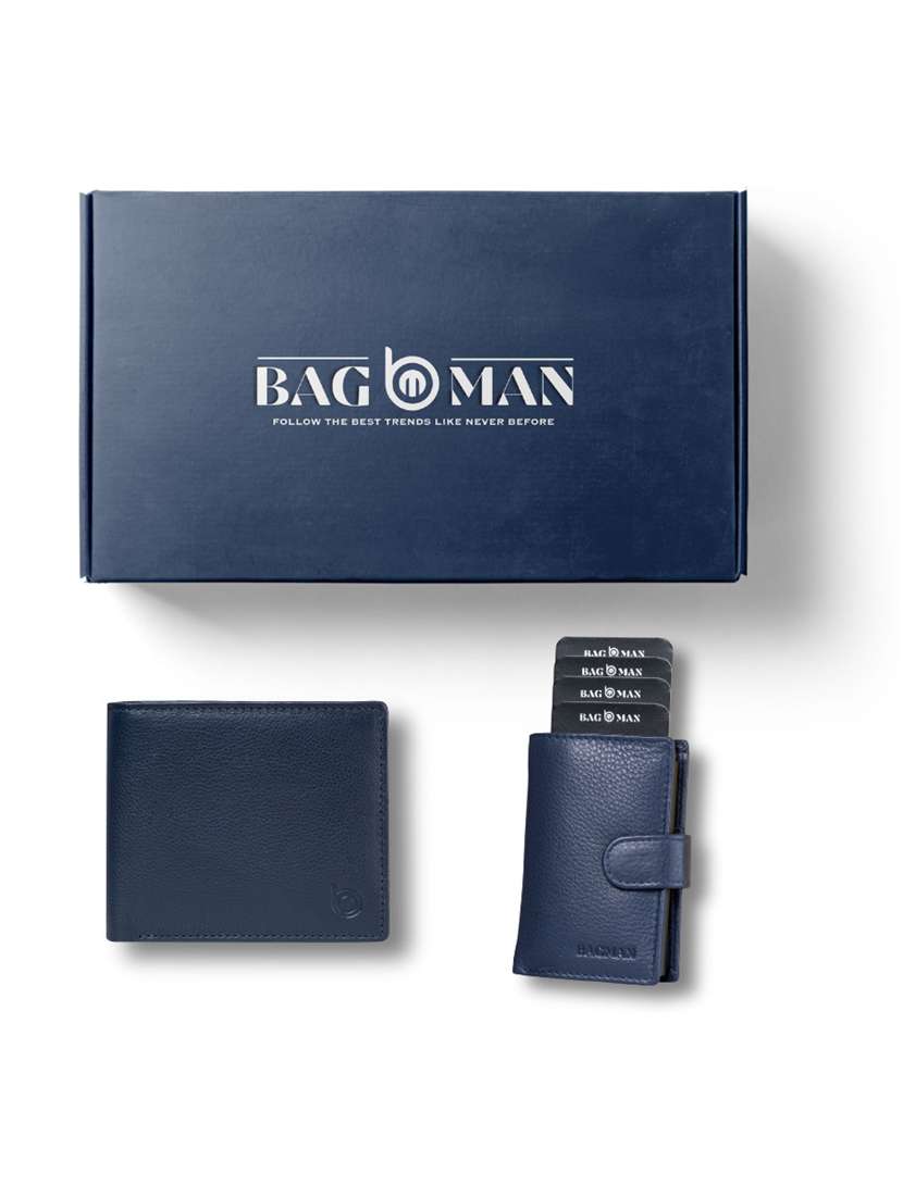 bagman stylish & functional wallet gift set for men