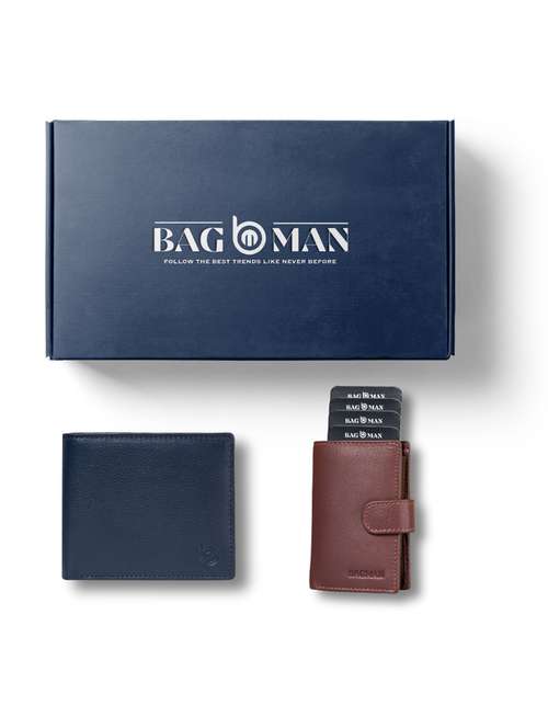 bagman stylish & functional wallet gift set for men - 21726387 -  Standard Image - 0