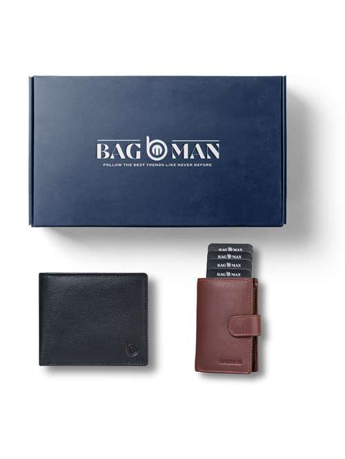 bagman stylish & functional wallet gift set for men - 21726389 -  Standard Image - 0
