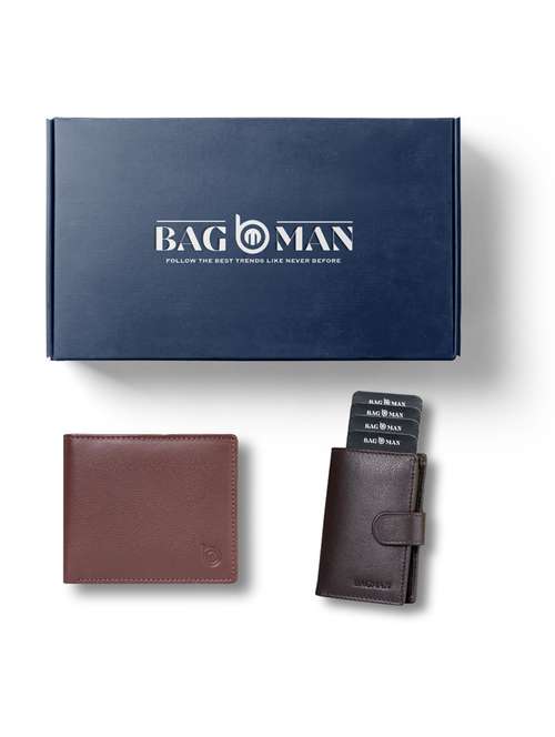 bagman stylish & functional wallet gift set for men - 21726396 -  Standard Image - 0