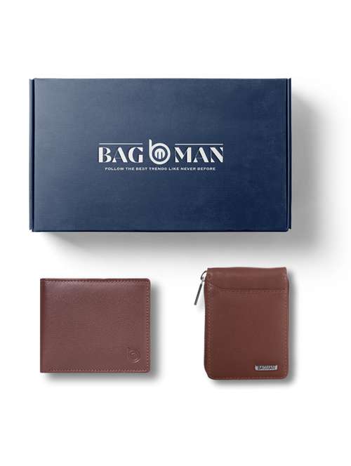 bagman stylish & functional wallet gift set for men - 21726414 -  Standard Image - 0