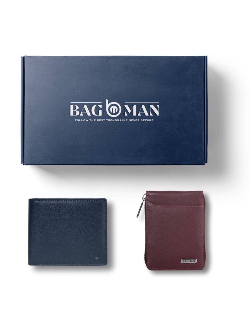 bagman stylish & functional wallet gift set for men