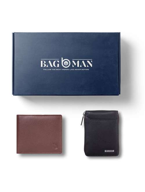 bagman stylish & functional wallet gift set for men - 21726421 -  Standard Image - 0