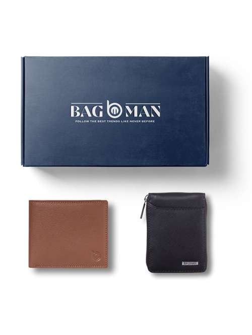 bagman stylish & functional wallet gift set for men - 21726422 -  Standard Image - 0
