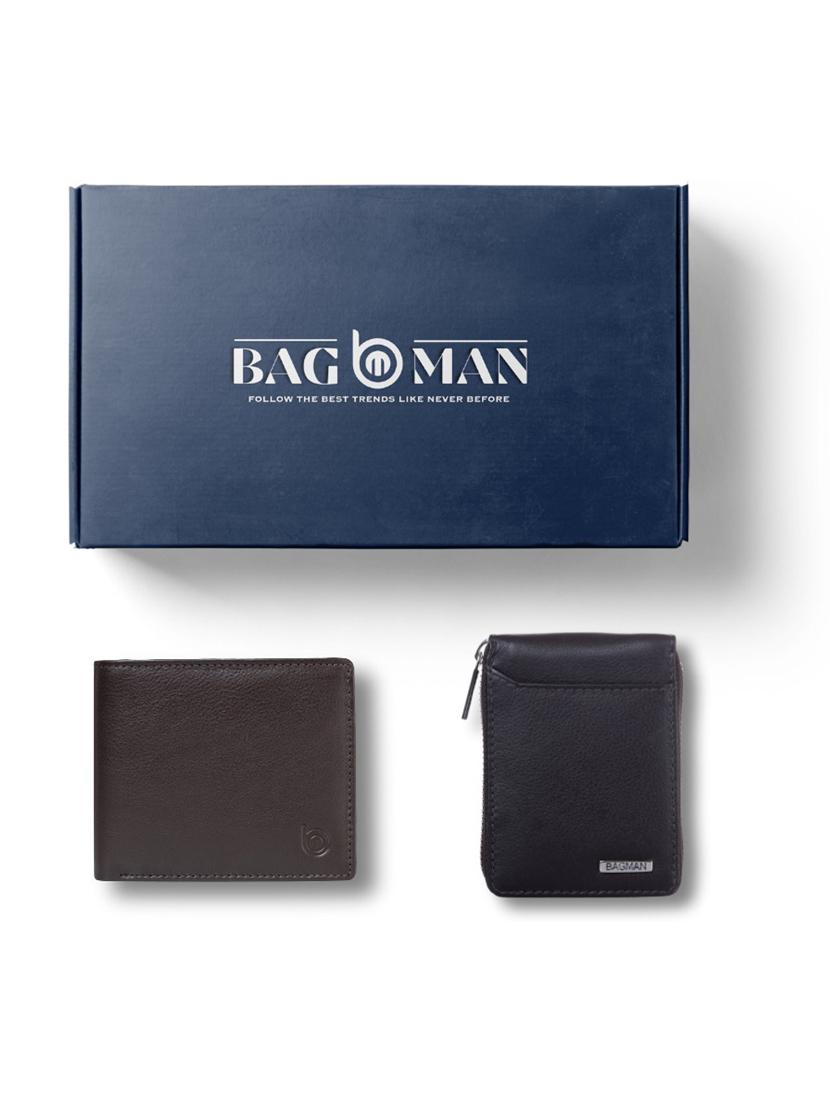 bagman stylish & functional wallet gift set for men