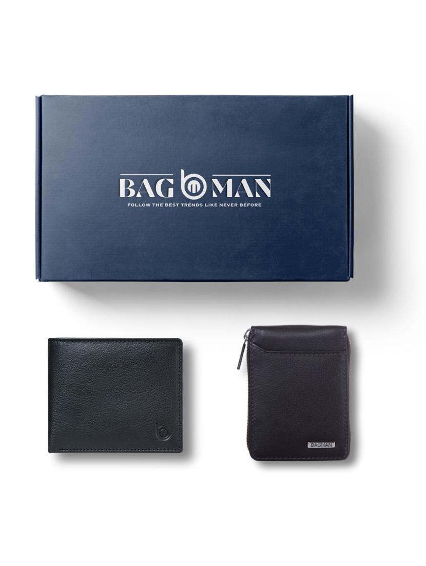 bagman stylish & functional wallet gift set for men