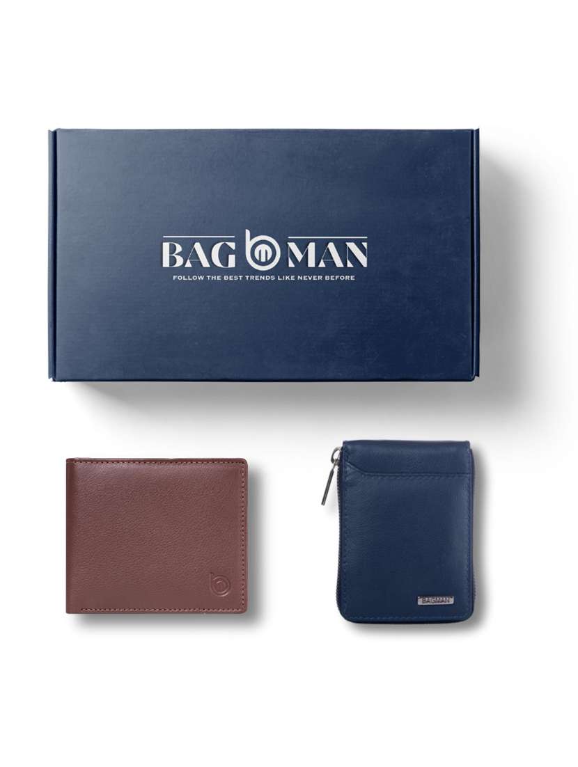 bagman stylish & functional wallet gift set for men