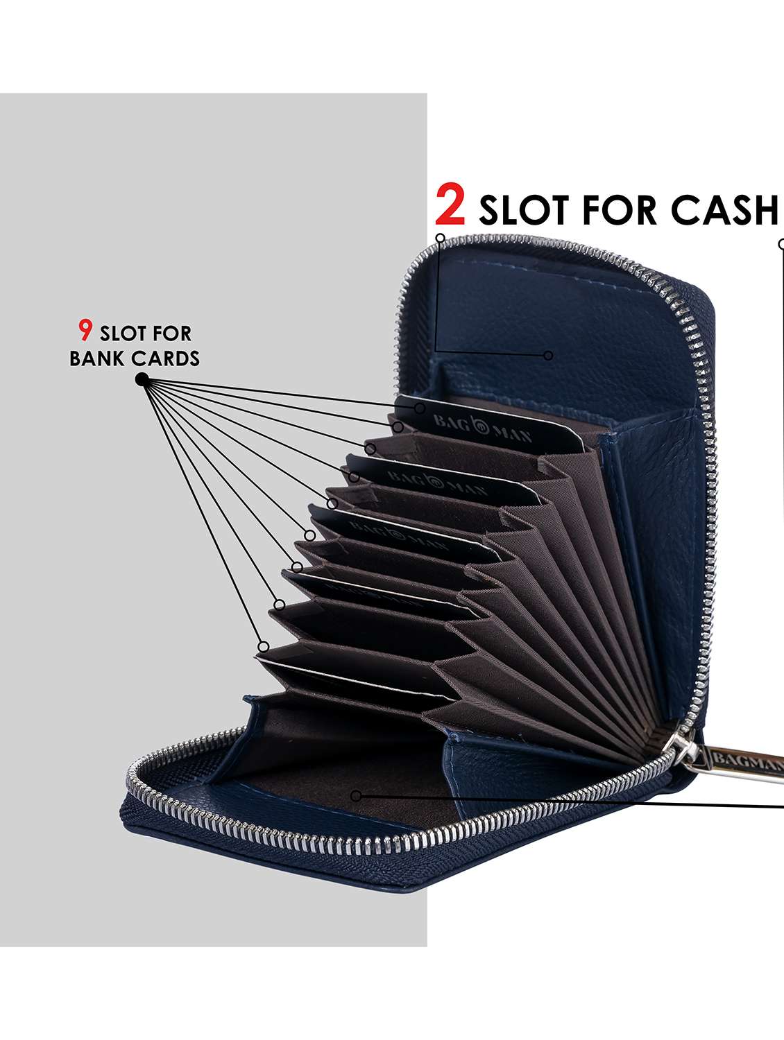 bagman stylish & functional wallet gift set for men - 21726426 -  Standard Image - 3