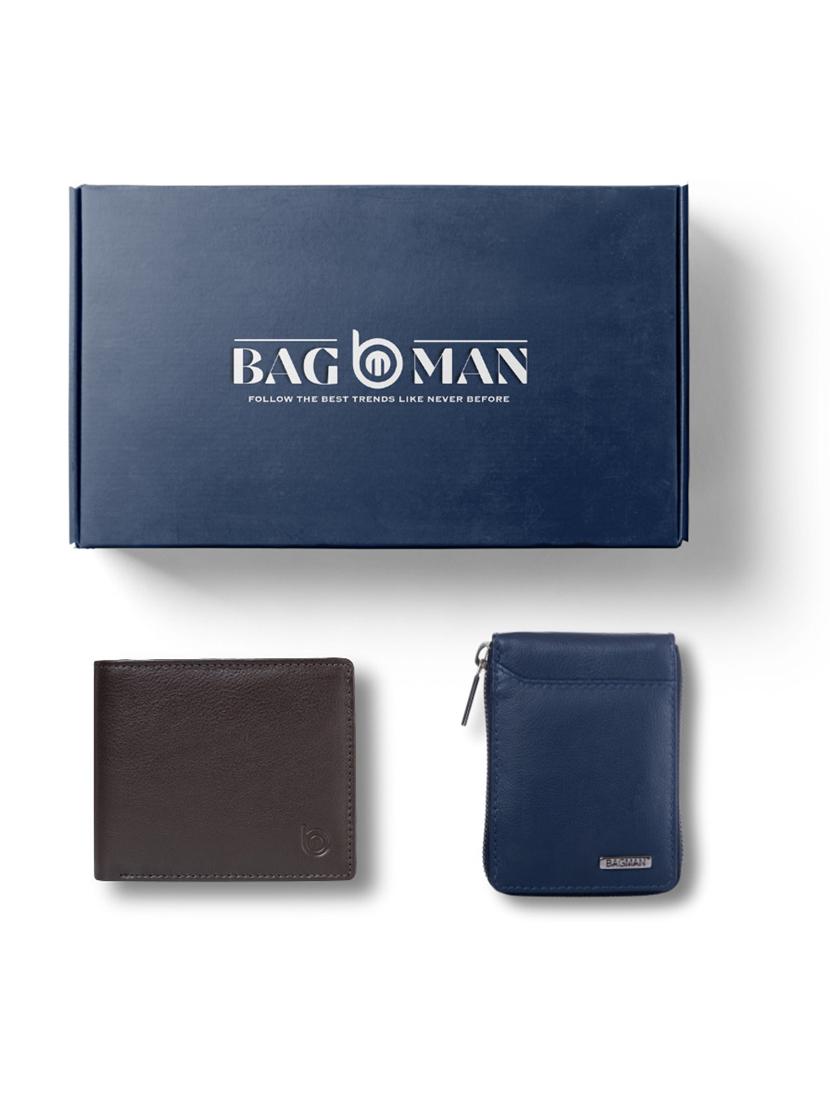 bagman stylish & functional wallet gift set for men