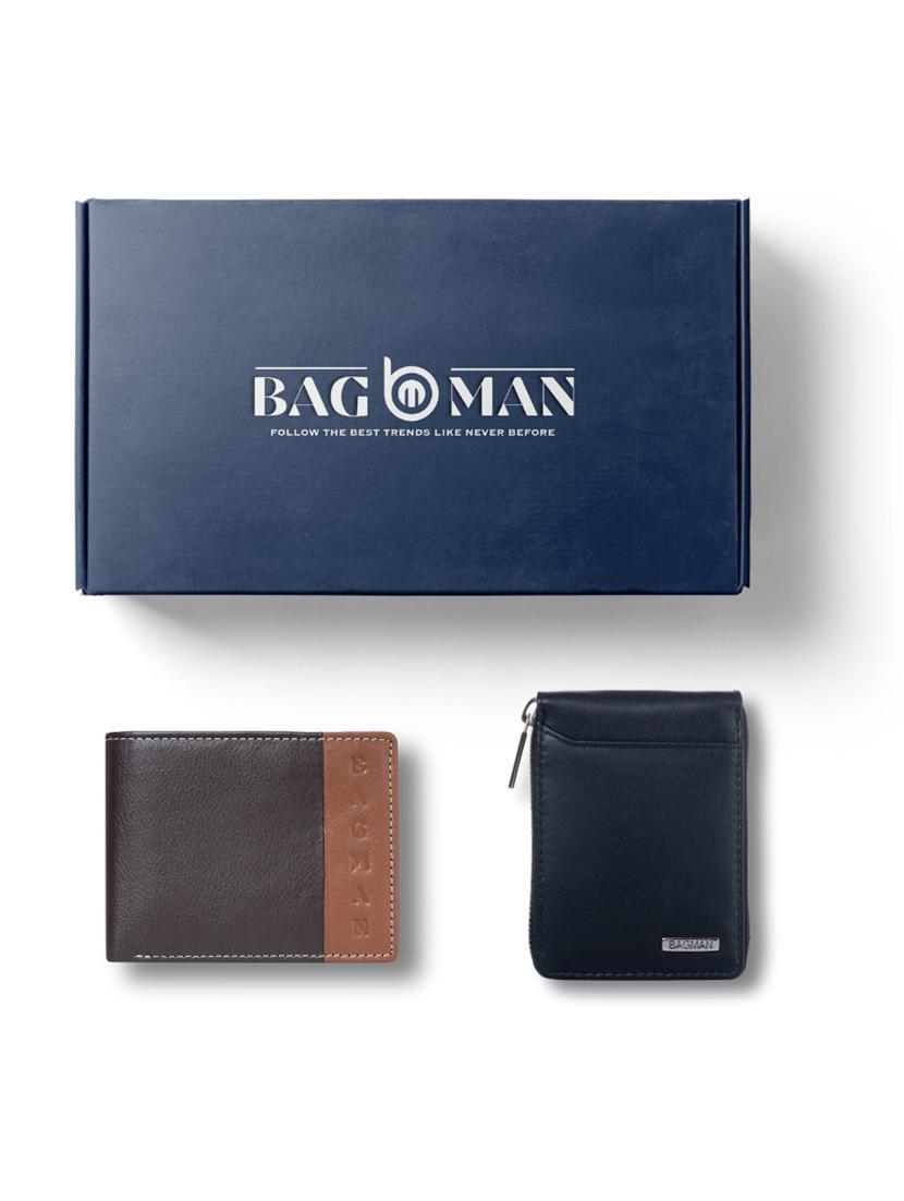bagman stylish & functional wallet gift set for men