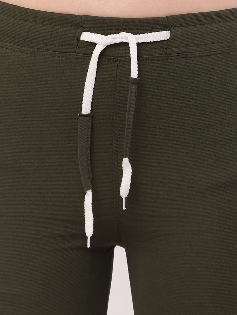 women solid mid rise track pant - 21727982 -  Standard Image - 5