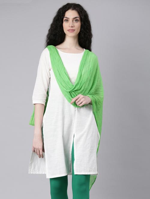 women solid chiffon dupatta - 21728004 - Standard Image - 0