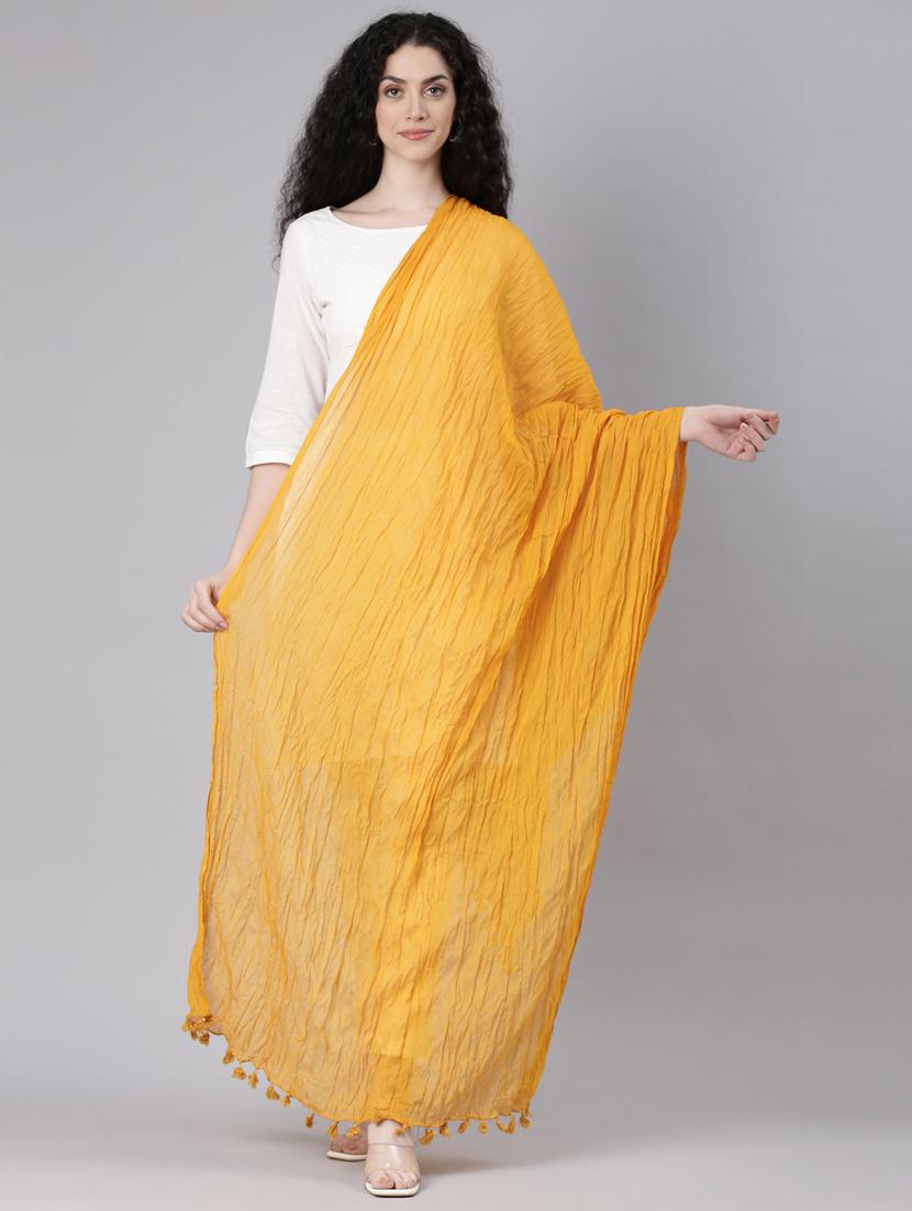 women solid chiffon dupatta - 21728006 - Standard Image - 3