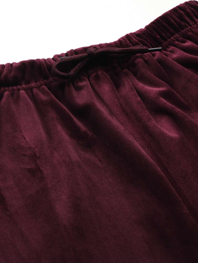 women hoodie and track pant co-ord set - 21728100 - Standard Image - 5