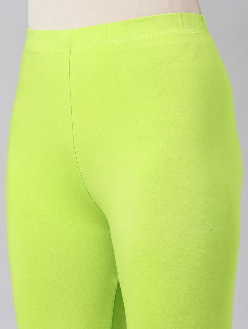 women mid rise solid leggings - 21728285 - Standard Image - 5