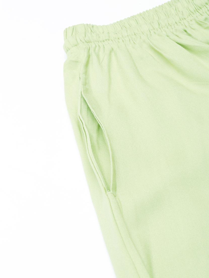 women solid mid rise straight palazzo - 21728290 - Standard Image - 8